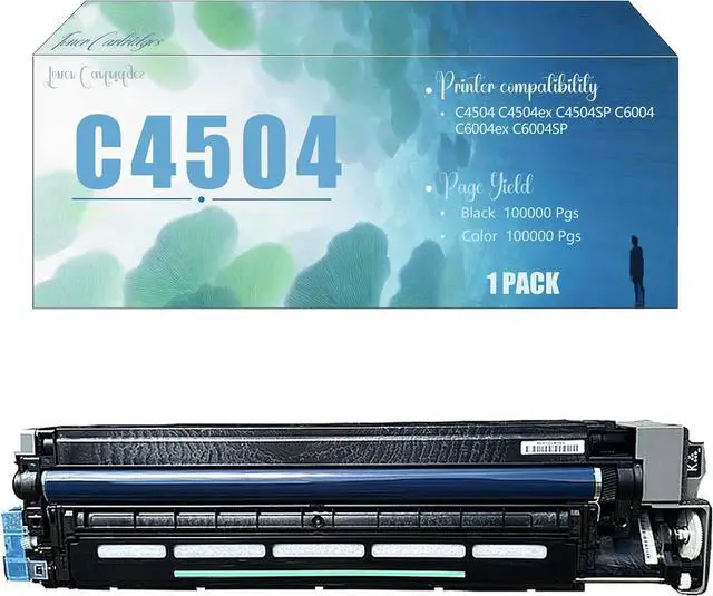 Main image of C4504 Compatible Imaging Drum Unit (with Developer Unit) Replacement for MP C4504 C4504ex C4504SP C6004 C6004ex C6004SP Printers, High Yield Black