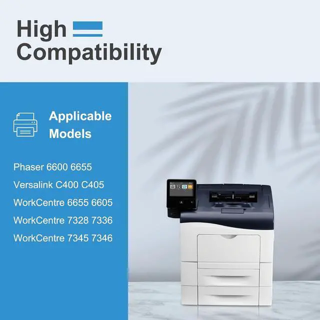 Alt view image 3 of 6 - Versalink C400/C405 Drum Cartridge Kit - 4 Pack C400/C405 Drum Unit (BK/C/M/Y) 108R01121 Drum Cartridge Replacement for Xerox VersaLink C400 C405 Phaser 6600 WorkCentre 6655 6605 Printer