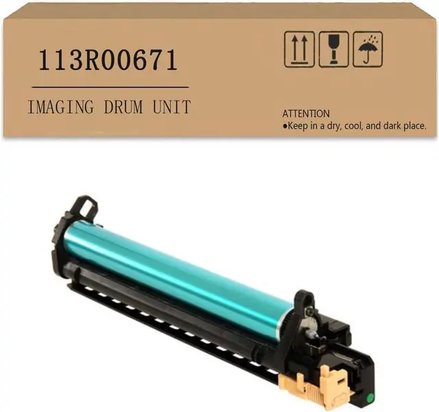 Main image of POYRAZ 113R00671 Drum Cartridge Compatible for Xerox C20 2218 WorkCentre 4118 4118P 4118X M20 M20i Printer,Imaging Drum Unit, blue