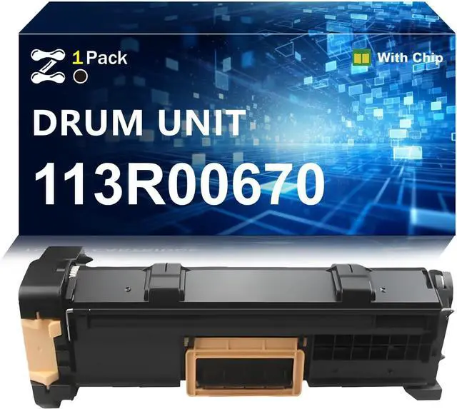 Main image of 5500 5550 Drum Unit Kit Compatible for Xerox 113R00670 Imaging Drum, Work for Phaser 5500 5550 5500B 5500N 5500DN 5500DT 5500DX Printers, 1 Pack