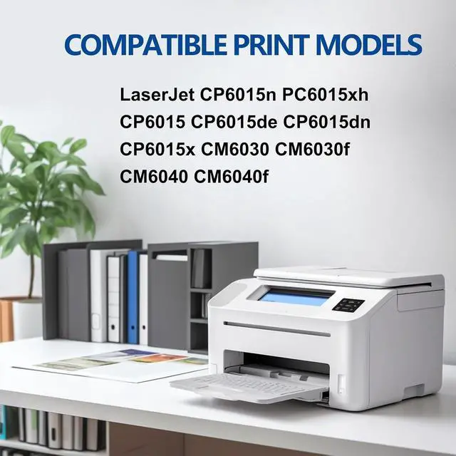 Alt view image 2 of 7 - 824A Drum Unit Kit Compatible for HP CB384A CB385A CB387A CB386A Imaging Drum, Work for LaserJet CP6015 PC6015 CM6030 CM6040 Printers, 1 Magenta