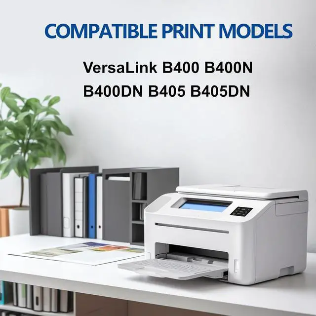 Alt view image 2 of 7 - B400 B405 Drum Unit Kit Compatible for Xerox 101R00554 Imaging Drum, Work for VersaLink B400 B400N B400DN B405 B405DN Printers, 1 Pack
