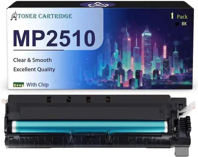 Main image of MP 2510 Imaging Drum Unit (Not Toner) Replacement for Ricoh MP2510 with Chip Compatible for LaserJet Ricoh Aficio MP2205 MP2027 MP2510 MP2705 MP2850 MP3010 MP3205 MP3350 Printers (1 Black)