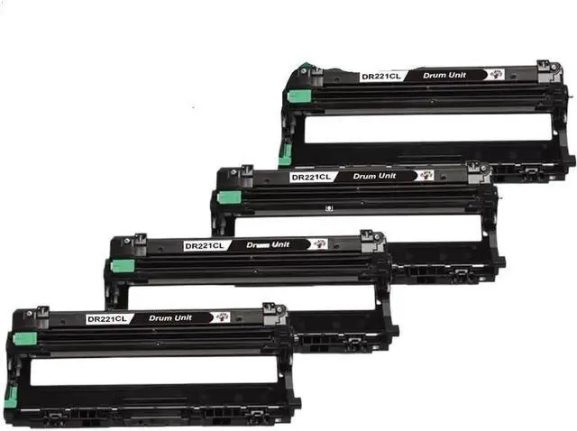 Main image of 4Set DR221 Compatible with Printer Models DR221CL TN221 HL-3140CW MFC-9330CDW MFC-9340CDW for Part Number DR221