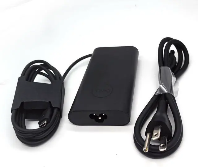 Alt view image 7 of 7 - Dell Laptop Charger 90W Watt USB Type C GAN, Latitude 9330 9430 7430 5530 5531 7330 5431 5531 5330 7330 7530 AC Adapter, Black, LA90PM170