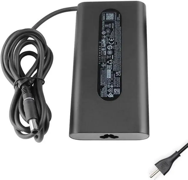 Alt view image 4 of 4 - Dell Laptop Charger 240W Watt Barrel 7.4mm tip GAN AC Power Adapter,Alienware M16 R2 X16 M15 R7 X15 R2 X17 R2 Precision 7670 7770 7680 7780 Charger, Black, HA240PM200