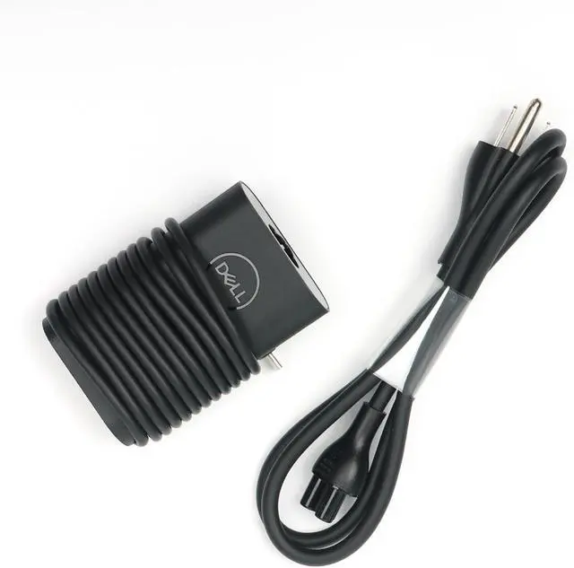 Alt view image 6 of 7 - Dell Laptop Charger 45W USB Type C USB C AC Adapter,Latitude 7220 7210 2 in 1 CHROMEBOOK 5190 5190 2 in 1 AC Charger, Black, DA45NM170