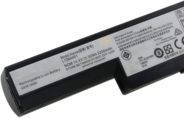 Alt view image 2 of 2 - 14.4V 32Wh L13S4A01 L13M4A01 32WH L13L4A01 Replacement Laptop battery for Lenovo B40 B40-30 B40-45 B40-70 B50 B50-30 B50-45 B50-70 N40 N40-30 N40-45 N40-70 N50 N50-30 N50-45 N50-70 M4400 M4450