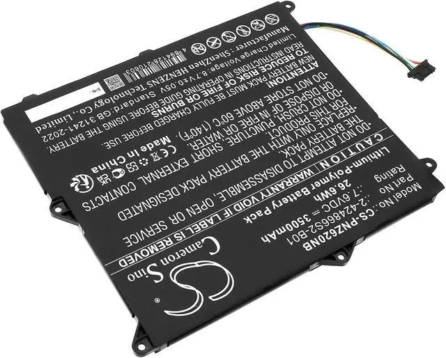 Alt view image 3 of 6 - 3500mAh Battery for Panasonic Toughbook CF-XZ6, 2-424866S2-B01, CF-XZ6, CF-XZ62, CF-XZ62DCQR,CF-XZ62FKQR,CF-XZ67,CF-XZ68,CF-XZ6RD4VS,CF-XZ6RD6VS,CF-XZ6RF5VS,CF-XZ6RF7VS,CF-XZ6SF8VS,CF-XZ6T,CF-XZ6U