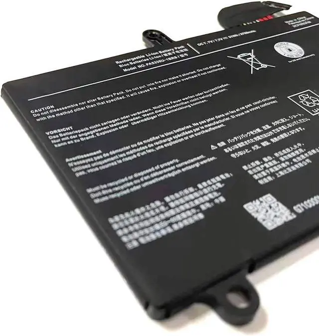 Alt view image 3 of 5 - 7.7V 21Wh 2700mAh PA5330U-1BRS 21CP4/63/68 Laptop Battery Compatible with Toshiba Dynabook G83 GZ83 Series