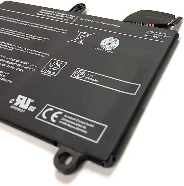 Alt view image 5 of 5 - 7.7V 21Wh 2700mAh PA5330U-1BRS 21CP4/63/68 Laptop Battery Compatible with Toshiba Dynabook G83 GZ83 Series