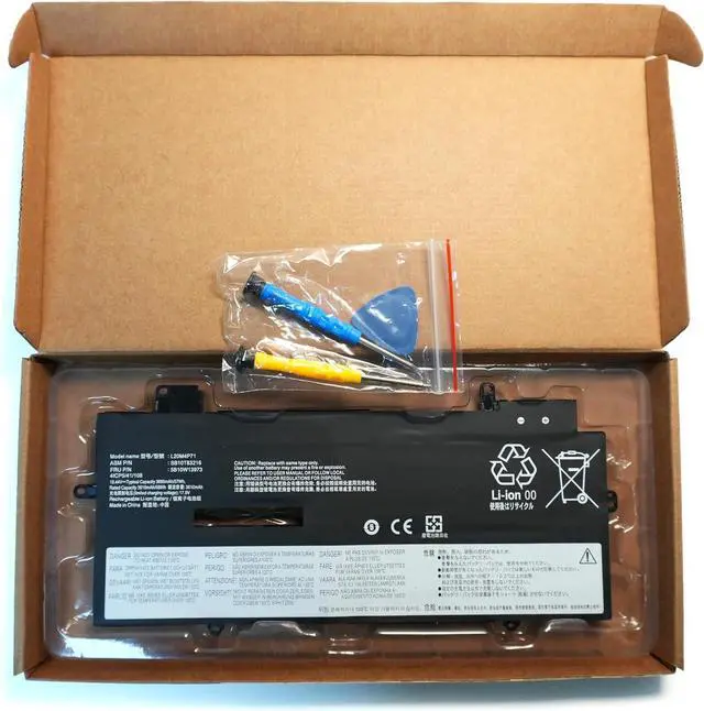 Alt view image 7 of 7 - 15.44V 57Wh L20L4P71 L20M4P71 L20C4P71 L20D4P71 Laptop Battery Compatible with ThinkPad X1 Yoga X1C G6 Section 2021, X1 Yoga 6th Gen 20XY 20Y0 9th Gen 20XW 20XX