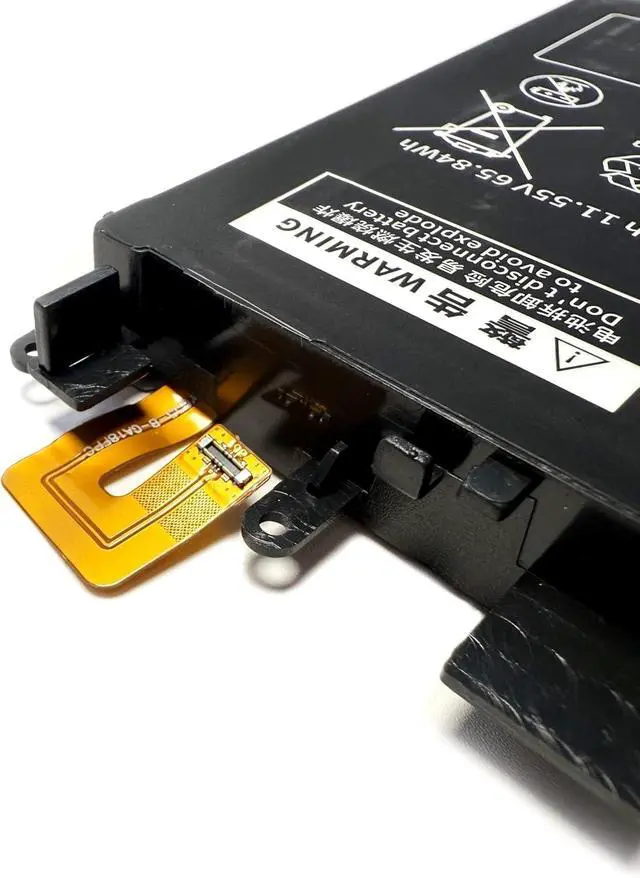 Alt view image 5 of 6 - 11.55V 5700mAh 65.84Wh LR434198-2P3S Laptop Battery Replacement for One-Netbook OnexPlayer 2nd Generation Tablet PC