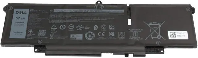 Alt view image 4 of 4 - Dell 57WHR 3-Cell Lithium Ion Battery