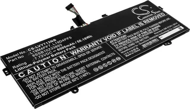 Main image of AQQXING New Rechargeable Battery for Yoga 13S 2021, Yoga Slim 7-13ACN05, Yoga Slim 7-13ACN05(82CY), Yoga Slim 7i Carbon 13 ITL (6500mAh) 8SSB10Z33893, L19D4PF5, L19M4PF7