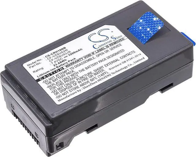 Main image of Cameron Sino AQQXING New Rechargeable Battery for CF-H1, CF-U1, Toughbook CF-H1, Toughbook CF-U1 (3200mAh) CF-VZSU53AW, CF-VZSU53JS, CF-VZSU53W