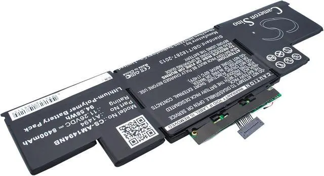 Alt view image 2 of 5 - Cameron Sino CS New Replacement Battery for MacBook Pro Retina Display 15", MacBook Pro Retina Display 15", ME293, ME294 (8400mAh) A1494
