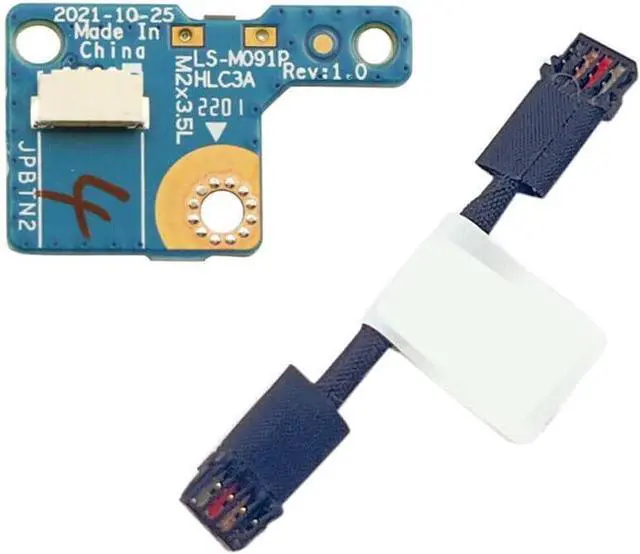 Main image of GinTai Power Switch ON-FF Button Board &Cable for Lenovo Yoga 6 13ALC7 82UD