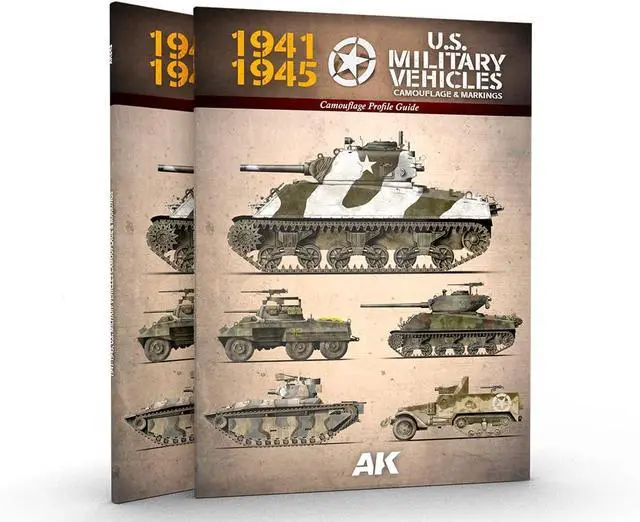 Main image of AK BOOK AK642 1941-1945 U.S. MILITARY VEHICLES (96 pages) (EN)