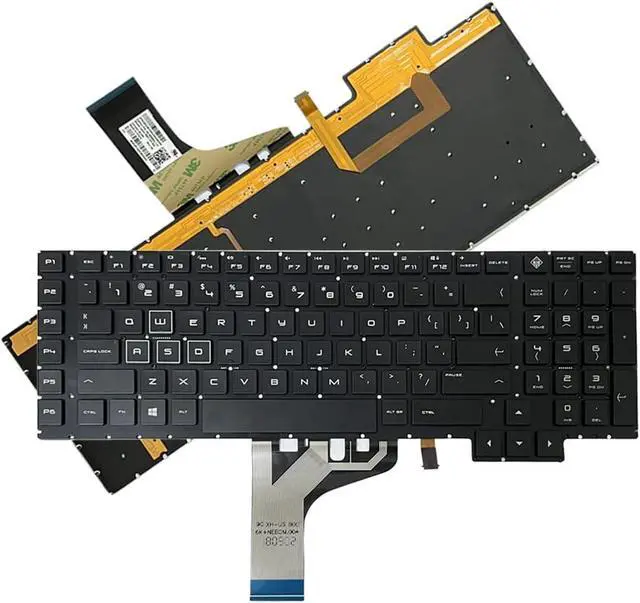 Alt view image 2 of 7 - GinTai US Keyboard for HP Omen 17-an 17-an011dx 17-an012dx 17-an013dx