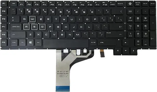 Alt view image 3 of 7 - GinTai US Keyboard for HP Omen 17-an 17-an011dx 17-an012dx 17-an013dx