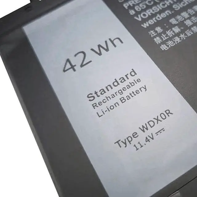 Alt view image 3 of 6 - WDX0R Laptop Battery for dell Inspiron 15 7579 7569 5578 5565 5567 5568 5570 5775 5579 7560 7570 13 5378 5368 7375 7368 7378 17 5765 5767 5770 Series P69G001 P58F P58F001 P75F P66F P69G 3CRH3