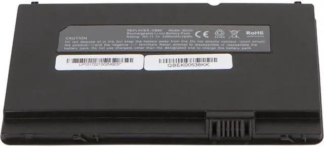 Alt view image 3 of 4 - HSTNN-OB80 Laptop Battery Compatible with HP Mini 1000 1100 700 730 FZ441AA HA03 504610-001 504610-002 493529-371 26wh 11.1V