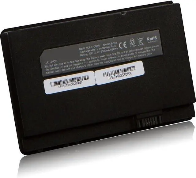 Alt view image 2 of 4 - HSTNN-OB80 Laptop Battery Compatible with HP Mini 1000 1100 700 730 FZ441AA HA03 504610-001 504610-002 493529-371 26wh 11.1V
