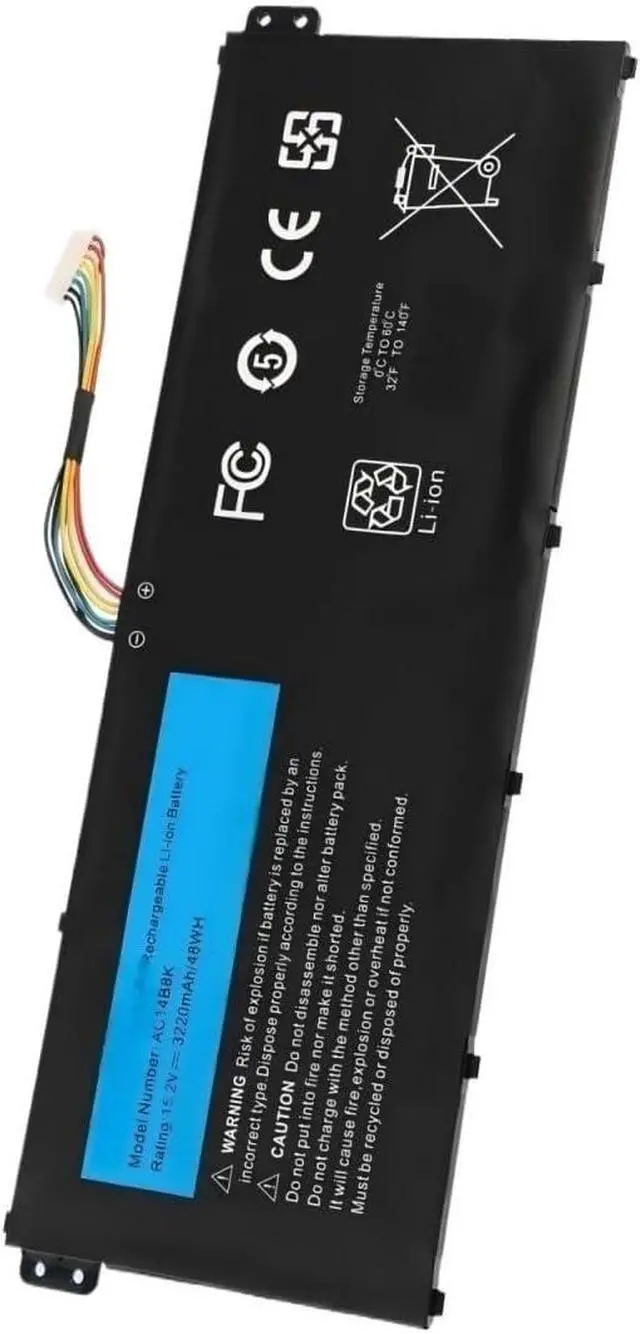Main image of AC14B8K Battery,Compatible for Acer Aspire CB3-111 CB5-311 ES1-511 ES1-512 ES1-520 S1-521 ES1-531 ES1-731 E5-771G V3-371 V3-111