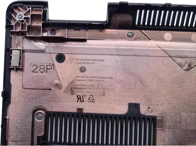Alt view image 4 of 6 - 08DTM3 8DTM3 New for Precision 3580 M3580 Bottom D Cover Base Lower Case Big Door Grey