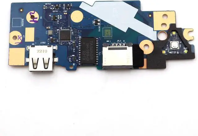 Alt view image 3 of 3 - 5C51R61940 5C51C94292 New USB RJ45 LAN IO Board FPR 44Pin JE542 NS-E212 for ThinkPad E15 Gen 4 21E6 21E7 Laptop