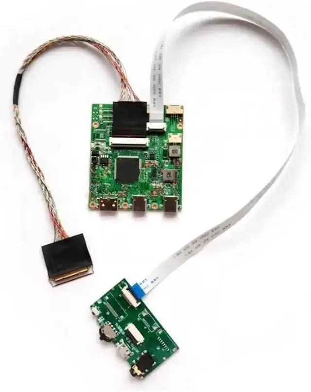 Alt view image 5 of 5 - for B173RW01 V0/V1/V2/V3/V4/V5 Controller Driver Board Type-C 17.3" Laptop Matrix LVDS 40 Pin 1600x900 Mini-HDMI USB-C DIY Kit(for B173RW01 V.3)