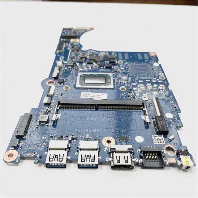 Alt view image 4 of 6 - Laptop Motherboard with R3 R5 R7 AMD CPU UMA DA0Z8EMB8C0 Mainboard,Compatible for Acer Aspire A315-23 A315-23G A314-23 Repair Parts(CPU-YM3050)