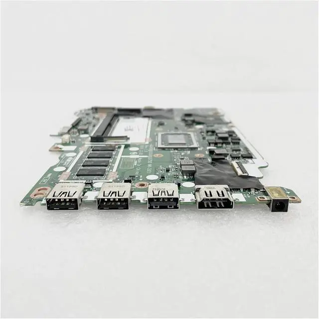 Alt view image 4 of 6 - Laptop Motherboard with 3050U R3 R5 R7 CPU,RAM 4GB NM-C821 Mainboard Compatible for LenovoCompatible for IdeaPad 3 17ADA05 Repair Parts(R7-3700U RAM-4GB)