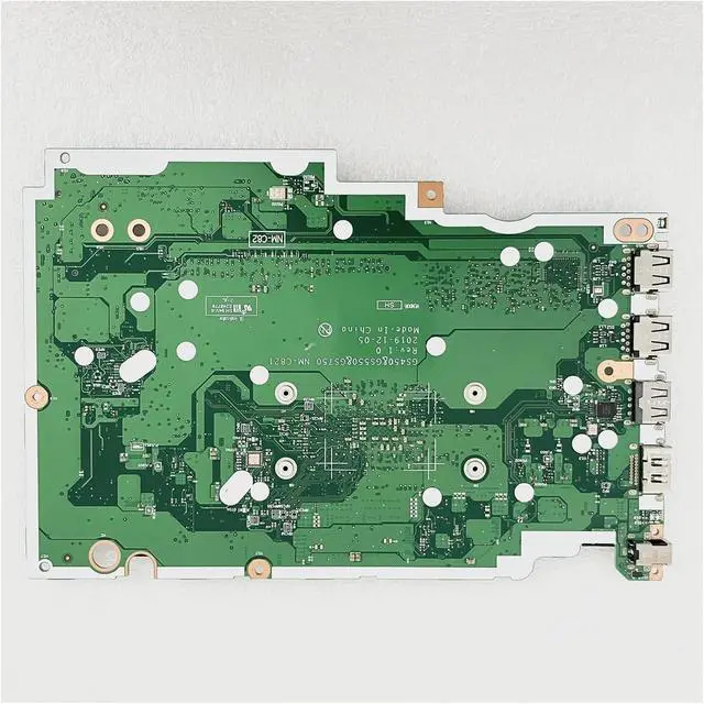Alt view image 3 of 6 - Laptop Motherboard with 3050U R3 R5 R7 CPU,RAM 4GB NM-C821 Mainboard Compatible for LenovoCompatible for IdeaPad 3 17ADA05 Repair Parts(R7-3700U RAM-4GB)