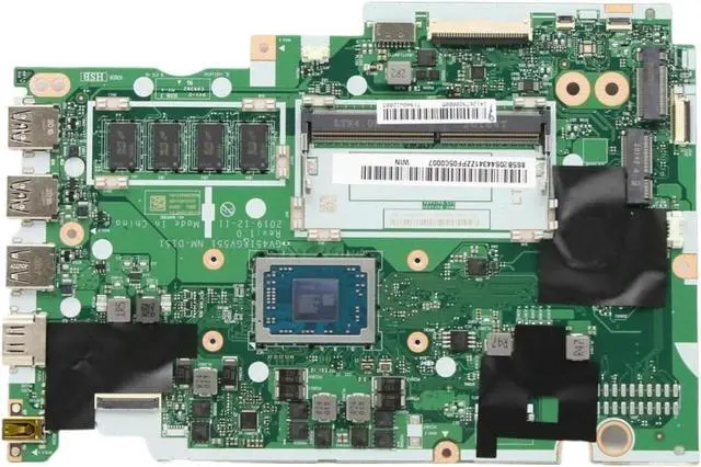 Main image of Laptop Motherboard with R3-3250 CPU 4GB-RAM GV451 GV551 NM-D151 Mainboard Compatible for Lenovo, V14-ADA V15-ADA V17-ADA05 Repair Parts(CPU-YM3020 0GB-RAM)