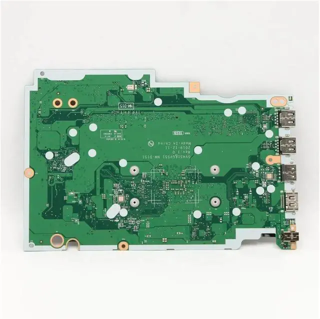 Alt view image 3 of 6 - Laptop Motherboard with R3-3250 CPU 4GB-RAM GV451 GV551 NM-D151 Mainboard Compatible for Lenovo, V14-ADA V15-ADA V17-ADA05 Repair Parts(CPU-YM3020 0GB-RAM)