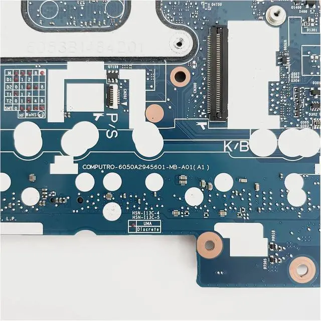 Alt view image 6 of 6 - Laptop Motherboard with CPU I5 I7 UMA 6050A2945601-MB-A01 Mainboard Compatible for HP EliteBook 840 G5 850 G5 Repair Parts(I7-8550U or i7-8650U)