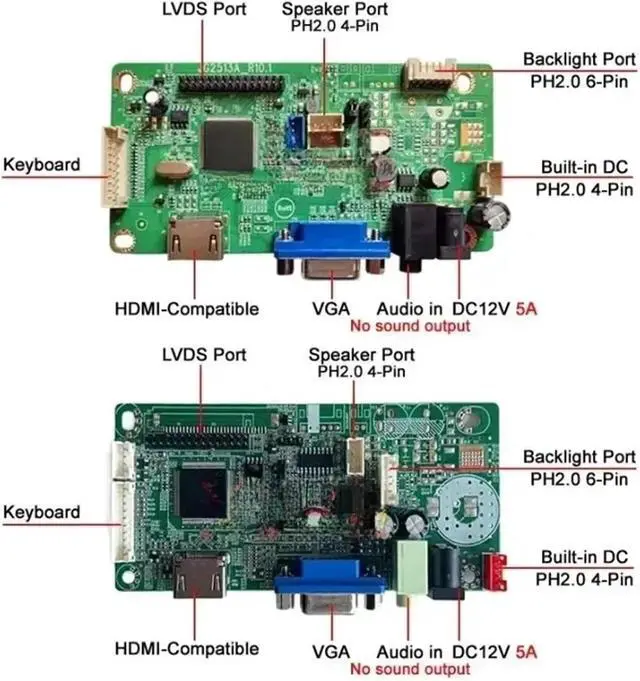 Alt view image 3 of 4 - LCD Monitor Controller Drive Board Fit MT190AW01 TMS190WX1 M190A1 MT190AW02 1440x900 1440x900 HDMI+VGA 4CCFL LVDS 30-Pin DIY Kit(for M190A1-L0A)