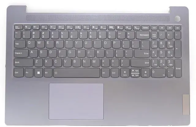 Main image of 5CB1K96851 New Plamrest Upper Case C Cover with US Backlit Keyboard Fingerprint for IdeaPad Slim 3 15ABR8 82XM Laptop