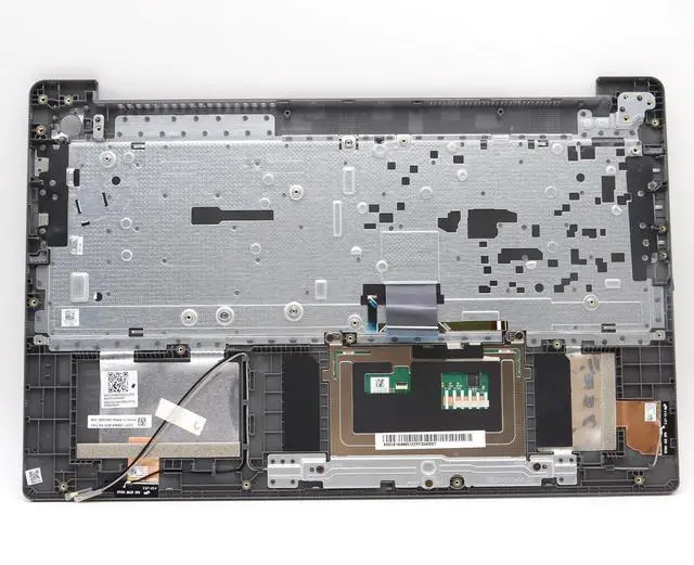 Alt view image 4 of 4 - 5CB1K96851 New Plamrest Upper Case C Cover with US Backlit Keyboard Fingerprint for IdeaPad Slim 3 15ABR8 82XM Laptop