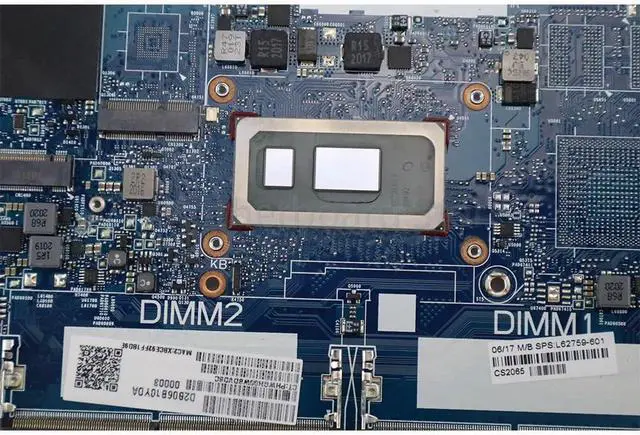 Alt view image 6 of 6 - Laptop Motherboard, Compatible for HPElitebook 840 G6 850 G6 with CPU I5 8365U/8265U I7-8565U L62759-601 Motherboard 6050A3022501(CPU i7-8665U)
