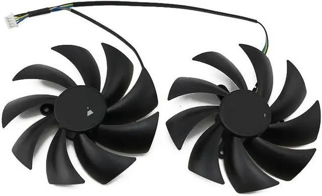 Alt view image 2 of 3 - 95mm PLD10015B12H 0.55A RX580 RX590 for POWERCOLOR for DATALAND Radeon RX 580 590 Red Devil Golden Sample Graphics Card Cooling Fan