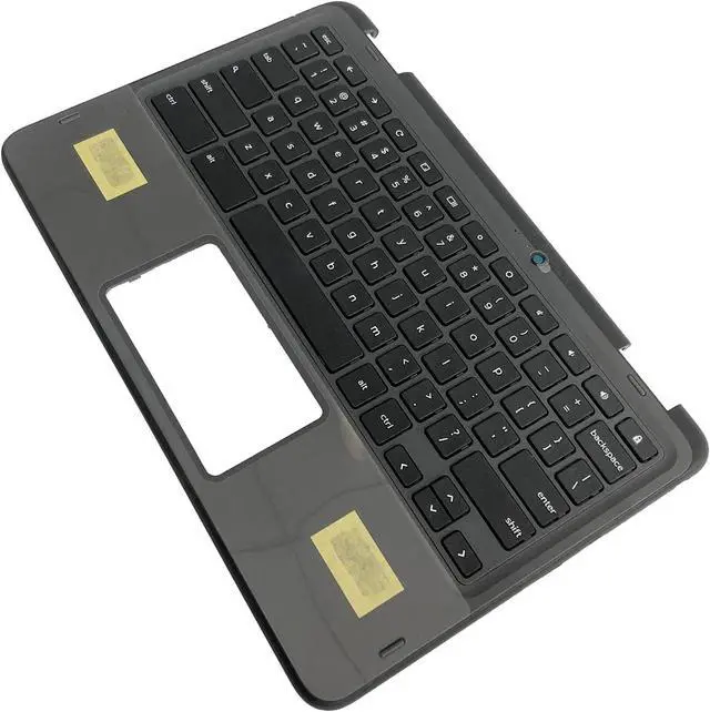 Alt view image 6 of 7 - Replacement for Dell Chromebook 11 3110 2in1 Laptop Upper Top Cover Case Palmrest Keyboard Assembly Part 0P3NG2 P3NG2(WFC)