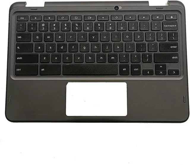 Alt view image 4 of 7 - Replacement for Dell Chromebook 11 3110 2in1 Laptop Upper Top Cover Case Palmrest Keyboard Assembly Part 0P3NG2 P3NG2(WFC)