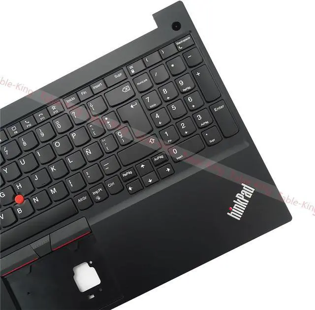 Alt view image 3 of 4 - Replacement Keyboard Power Button Backlight Key for Lenovo Thinkpad E15 Gen2 Gen3 Gen4(Not for E15 Gen1) with Cover C (Spanish/Spanish, Backlit, with Power Button)