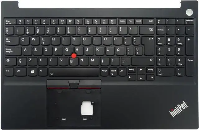 Main image of Replacement Backlit Keyboard with C Cover(Palmrest) for Lenovo Thinkpad E15 Gen2/3/4(Not for E15 Gen1) (Español/Spanish, Backlit)