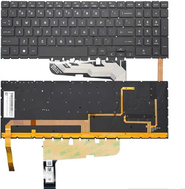 Main image of Keyboard Compatible with HPP1C 16B 16b0080tx TPNQ236 Q265 Q280 Black US RGB Backlit Laptop