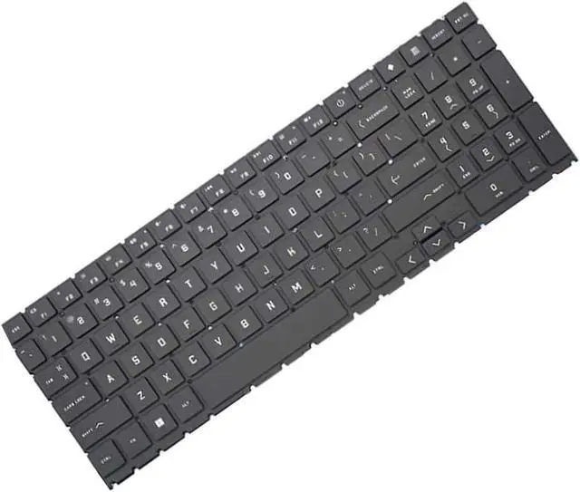Alt view image 3 of 4 - Keyboard Compatible with HPP1C 16B 16b0080tx TPNQ236 Q265 Q280 Black US RGB Backlit Laptop