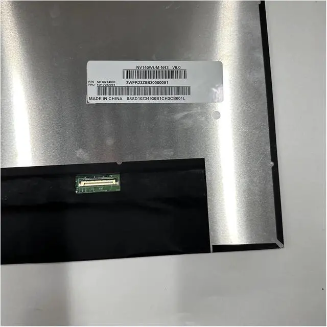 Alt view image 3 of 3 - B140UAN03.2 NV140WUM-N43 N140JCA-EEL Display WUXGA 1920x1200 IPS 14.0 Inch LCD Screen Replacement Panel Matrix(NV140WUM-N45)